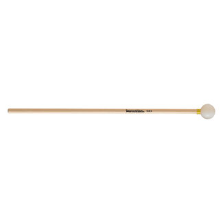Innovative Percussion Innovative Percussion - OS3 - Light, Articulate Xylophone Mallets - 1" Off-White / Yellow Tape - Rattan