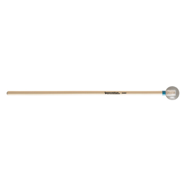 Innovative Percussion - OS5 - Full Glockenspiel Mallets - 1-1/8" Clear / Light Blue Tape - Rattan