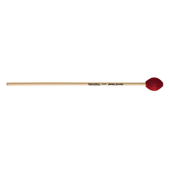 Innovative Percussion - IP2007 - Hard Vibraphone / Marimba Mallets - Red Cord - Rattan