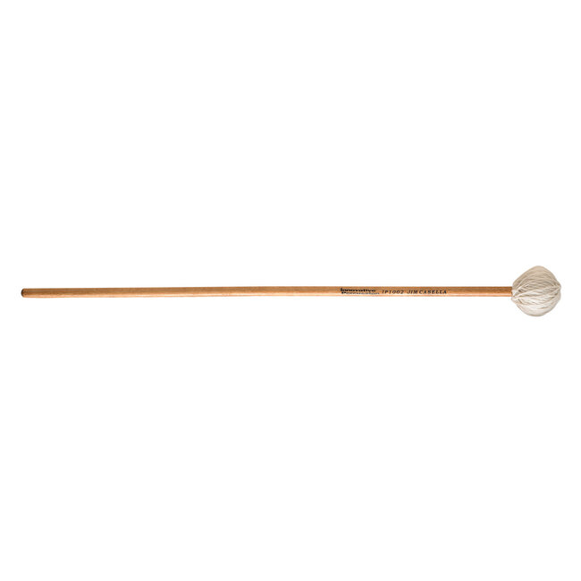 Innovative Percussion - IP1002 - Indoor/Outdoor - Medium Marimba Mallets - Off-White Yarn - Birch