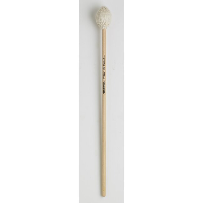Innovative Percussion - IP1003X - Indoor/Outdoor - Hard/Heavy Marimba Mallets - Off-White Yarn - Birch