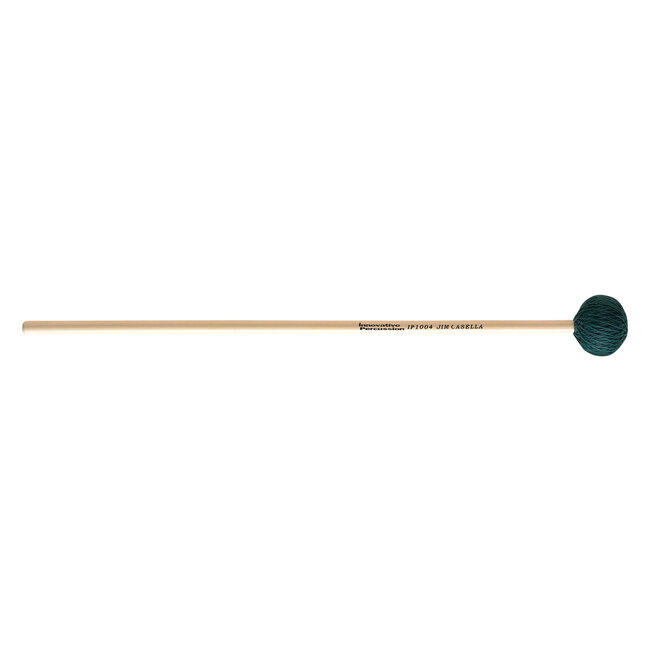 Innovative Percussion - IP1004 - Indoor/Outdoor - Soft Vibraphone Mallets - Green Cord - Rattan