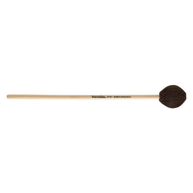Innovative Percussion - IP701 - Robin Engelman Series Multi-Percussion / Bass Mallets - Dark Brown Yarn - Rattan (Discontinued)