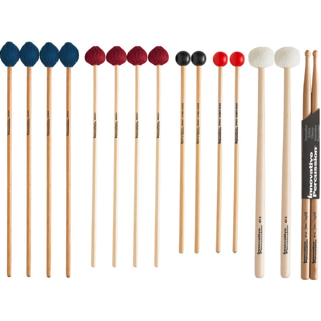 Innovative Percussion - FP-3 - College Primer Pack (2-IP240, 2-RS251, IP902, IP906, GT3, IPJC & MB1)