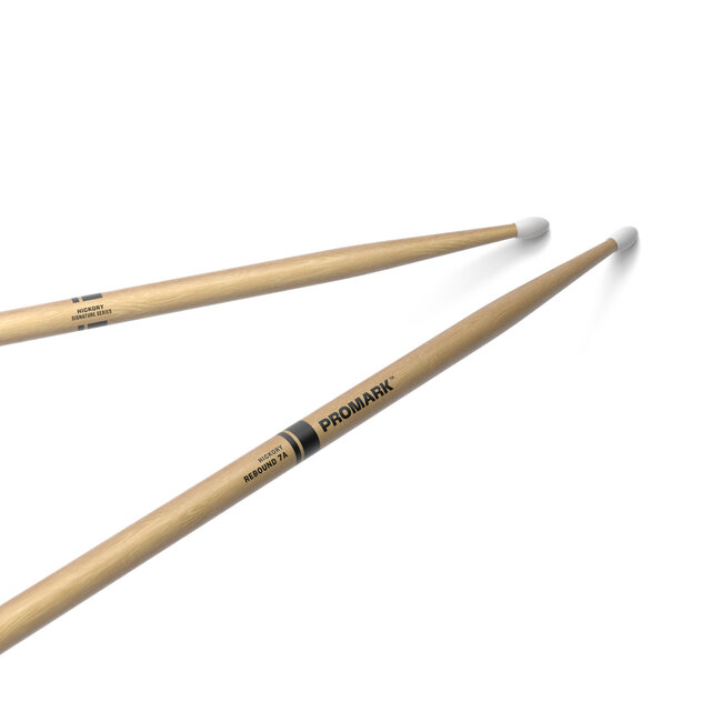 ProMark - RBH535N - Rebound 7A Hickory Drumstick, Oval Nylon Tip