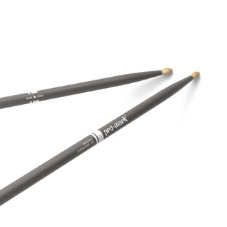 ProMark ProMark - TX5AW-GRAY - Classic Forward 5A Painted Gray Hickory Drumstick, Oval Wood Tip
