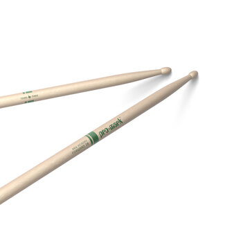 ProMark ProMark - TXR2BW - Classic Forward 2B Raw Hickory Drumstick, Oval Wood Tip