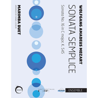 TapSpace Sonata Semplice - arr. Daniel Lesieur - TSPCD18-003