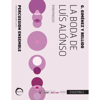 TapSpace La Boda de Luís Alónso - by G. Giménez y Bellido; arr. Bobby Lopez - TSPCE-68