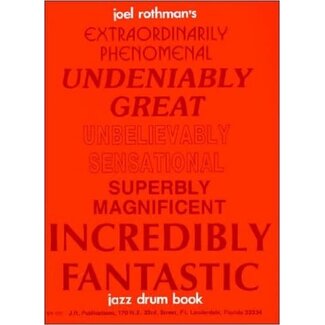 Joel Rothman Jazz Drum Book - by Joel Rothman - JRP22