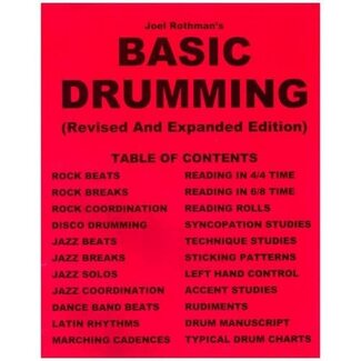 Joel Rothman Basic Drumming - by Joel Rothman - JRP32
