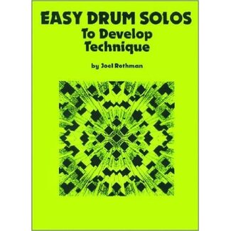Joel Rothman Easy Drum Solos To Develop Technique - by Joel Rothman - JRP34