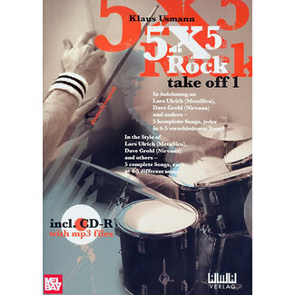 Mel Bay 5x5 Rock: Take Off 1 - by Klaus Usmann - 610357