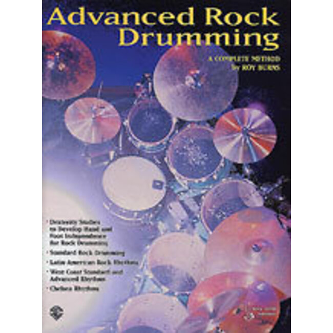 Advanced Rock and Roll Drumming - by Roy Burns - 00-HAB00112A