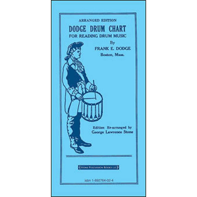 Dodge Drum Chart (Arranged Edition) - by Frank E. Dodge / rearranged by George Lawrence Stone - 00-32751