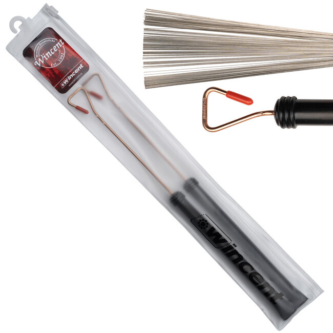 Wincent - W33M - Pro Brush Medium Steel Wire Brushes