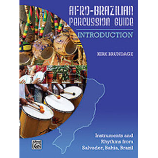 Alfred Publishing Co. Afro-Brazilian Percussion Guide, Book 1: Introduction - by Kirk Brundage - 98-37059