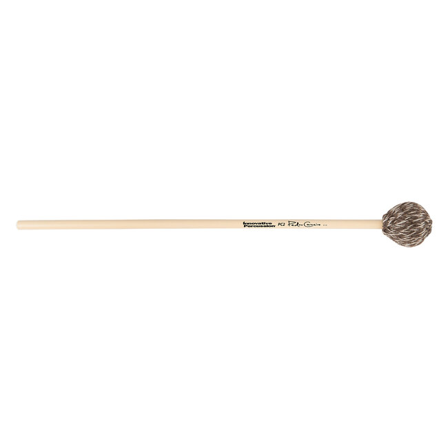 Innovative Percussion - PC2 - Heavy / Soft / Bass Marimba Mallets - Brown W/ Tan Yarn - Rattan (Discontinued)