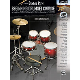 Alfred Publishing Co. On the Beaten Path: Beginning Drumset Course, Complete - by Rich Lackowski - 00-37519