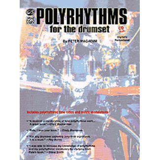 Alfred Publishing Co. Polyrhythms for the Drumset - by Peter Magadini - 00-EL9591CD