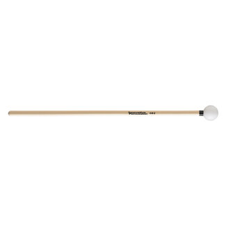 Innovative Percussion Innovative Percussion - OS2 - Full, Hard Xylophone Mallets - 1" White / Black Tape - Rattan