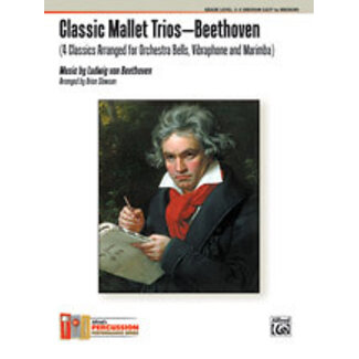 Alfred Publishing Co. Classic Mallet Trios---Beethoven - by Music by Ludwig van Beethoven / arr. Brian Slawson - 00-42778