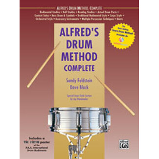 Alfred Publishing Co. Alfred's Drum Method, Complete - by Dave Black and Sandy Feldstein - 00-39273