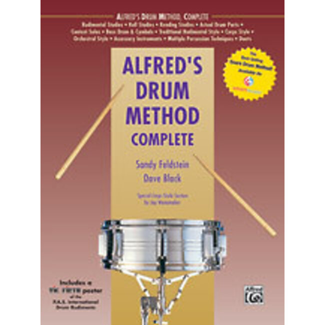 Alfred's Drum Method, Complete - by Dave Black and Sandy Feldstein - 00-39273