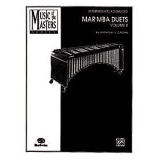 Alfred Publishing Co. Music of the Masters, Volume II: Marimba Duets - by Jacques Mazas and Ignaz Pleyel / transcr. and ed. Anthony J. Cirone - 00-PERC9502