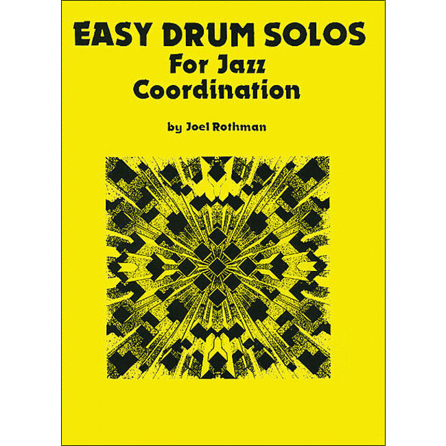 Easy Drum Solos For Jazz Coordination - by Joel Rothman - JRP24