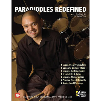 Mel Bay Paradiddles Redefined for Drum Set - by Nucleo Vega - 21888