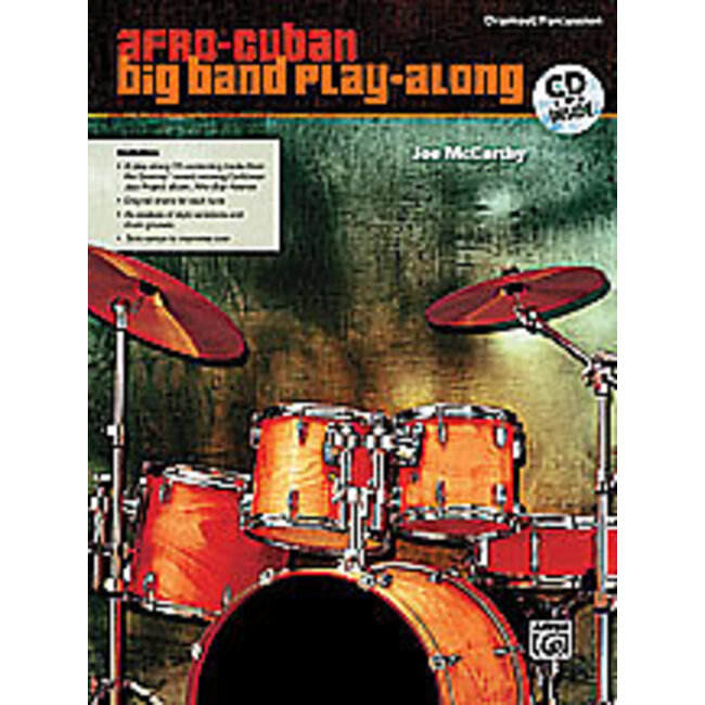 Afro-Cuban Big Band Play-Along for Drumset/Percussion - by Joe McCarthy - 00-31883