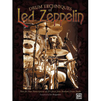 Alfred Publishing Co. Drum Techniques of Led Zeppelin - by Led Zeppelin / transcr. Joe Bergamini - 00-DF0013A