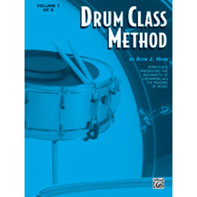 Drum Class Method, Volume I - by Alyn J. Heim - 00-EL01335
