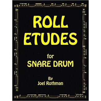 Joel Rothman ROLL ETUDES FOR SNARE DRUM - by Joel Rothman - JRP102