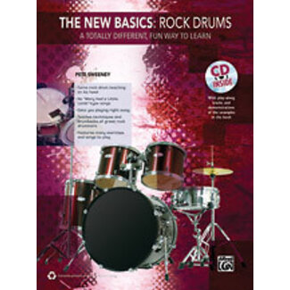 Alfred Publishing Co. The New Basics: Rock Drums - by Pete Sweeney - 00-39262