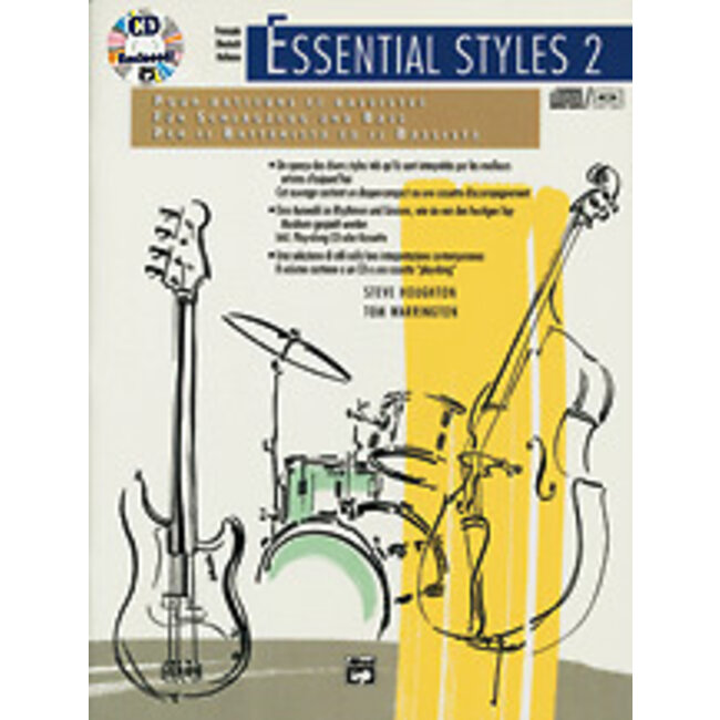 Essential Styles for the Drummer and Bassist, Book 2 - by Steve Houghton and Tom Warrington - 00-4302