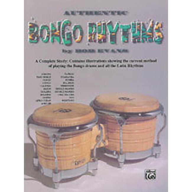 Authentic Bongo Rhythms (Revised) - by Bob Evans - 00-HAB00014A