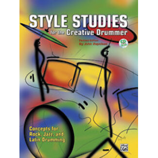 Alfred Publishing Co. Style Studies for the Creative Drummer (Revised Edition) - by John Xepoleas - 00-MMBK0054CD