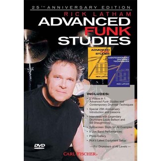 Carl Fischer Music Advanced Funk Studies DVD - by Rick Latham
