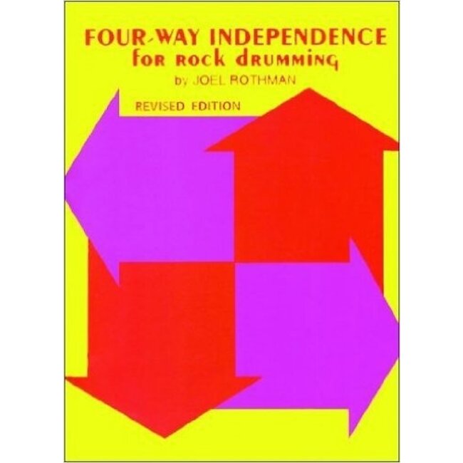 Four Way Independence for Rock Drumming - by Joel Rothman - JRP08
