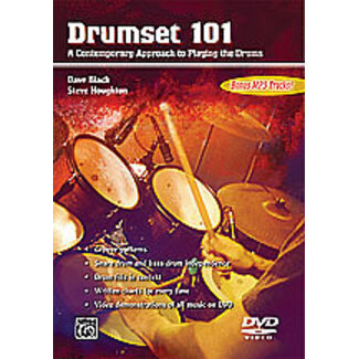 Alfred Publishing Co. Drumset 101 - by Dave Black and Steve Houghton - 00-27922