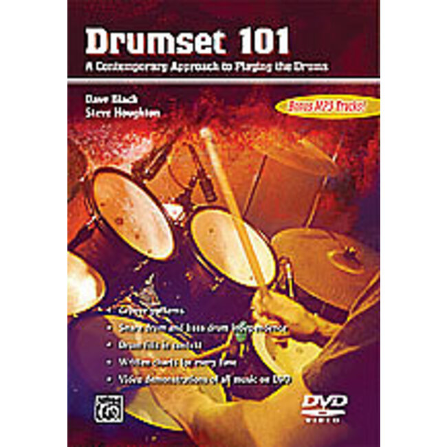Drumset 101 - by Dave Black and Steve Houghton - 00-27922
