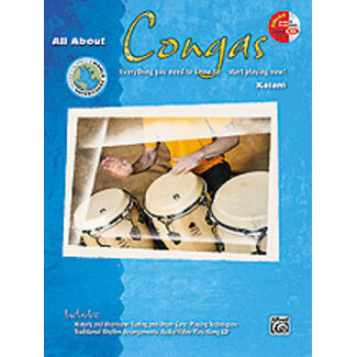 Alfred Publishing Co. All About Congas - by Kalani - 00-21453