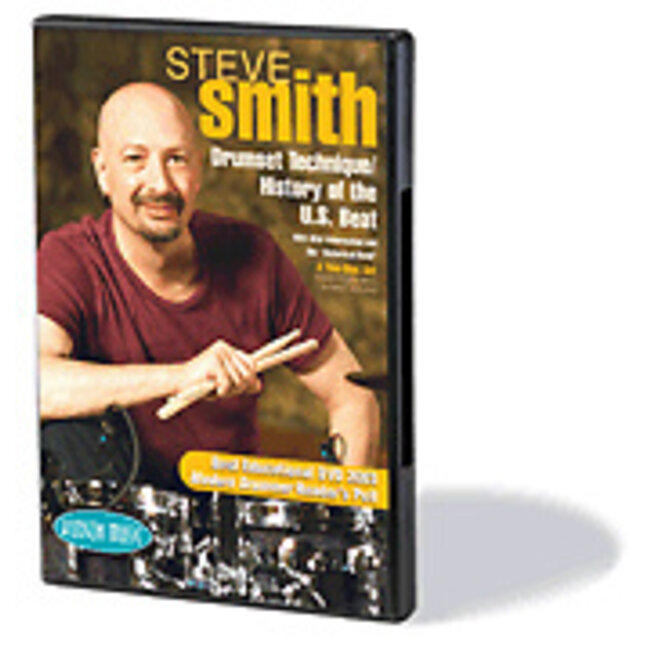 2-Disc Set: Drum Set Technique/History of the U.S. Beat - by Steve Smith - 320343