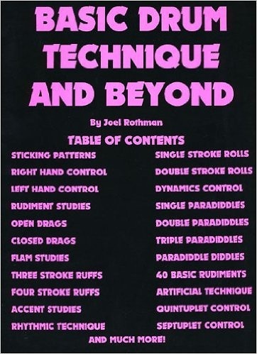 Joel Rothman Basic Drum Technique and Beyond - by Joel Rothman - JRP37 ...