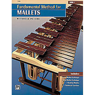 Alfred Publishing Co. Fundamental Method for Mallets, Book 1 - by Mitchell Peters - 00-11806