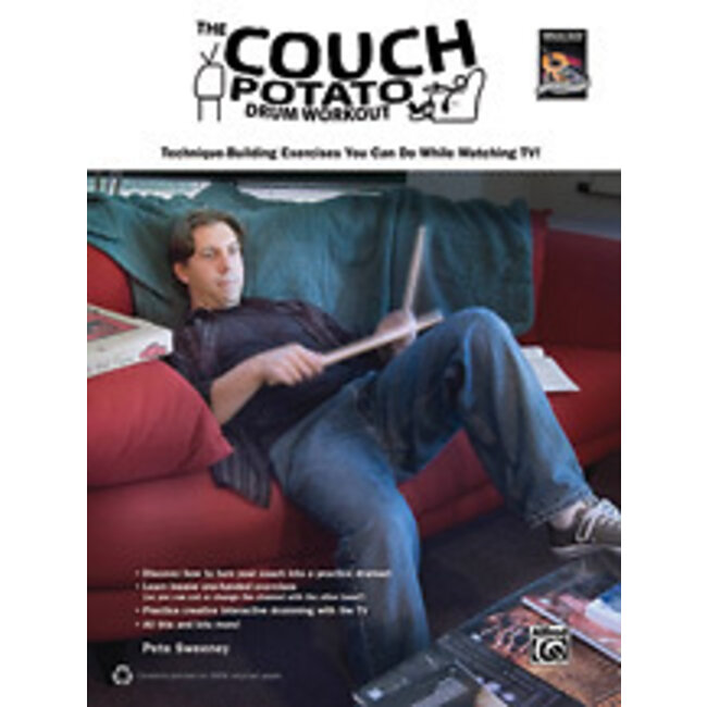 The Couch Potato Drum Workout - by Pete Sweeney - 00-38806