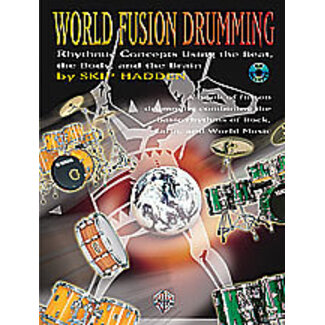 Alfred Publishing Co. World Fusion Drumming - by Skip Hadden - 00-0584B