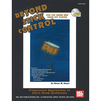 Mel Bay Beyond Stick Control - by Glenn W. Meyer - 98159BCD